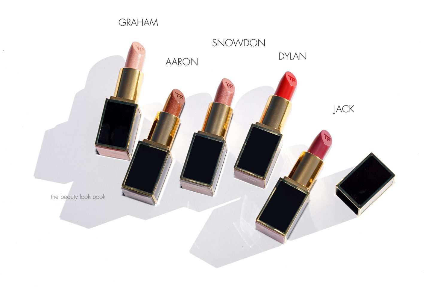 Tom Ford Lips and Boys Graham, Aaron, Snowdon, Dylan and Jack