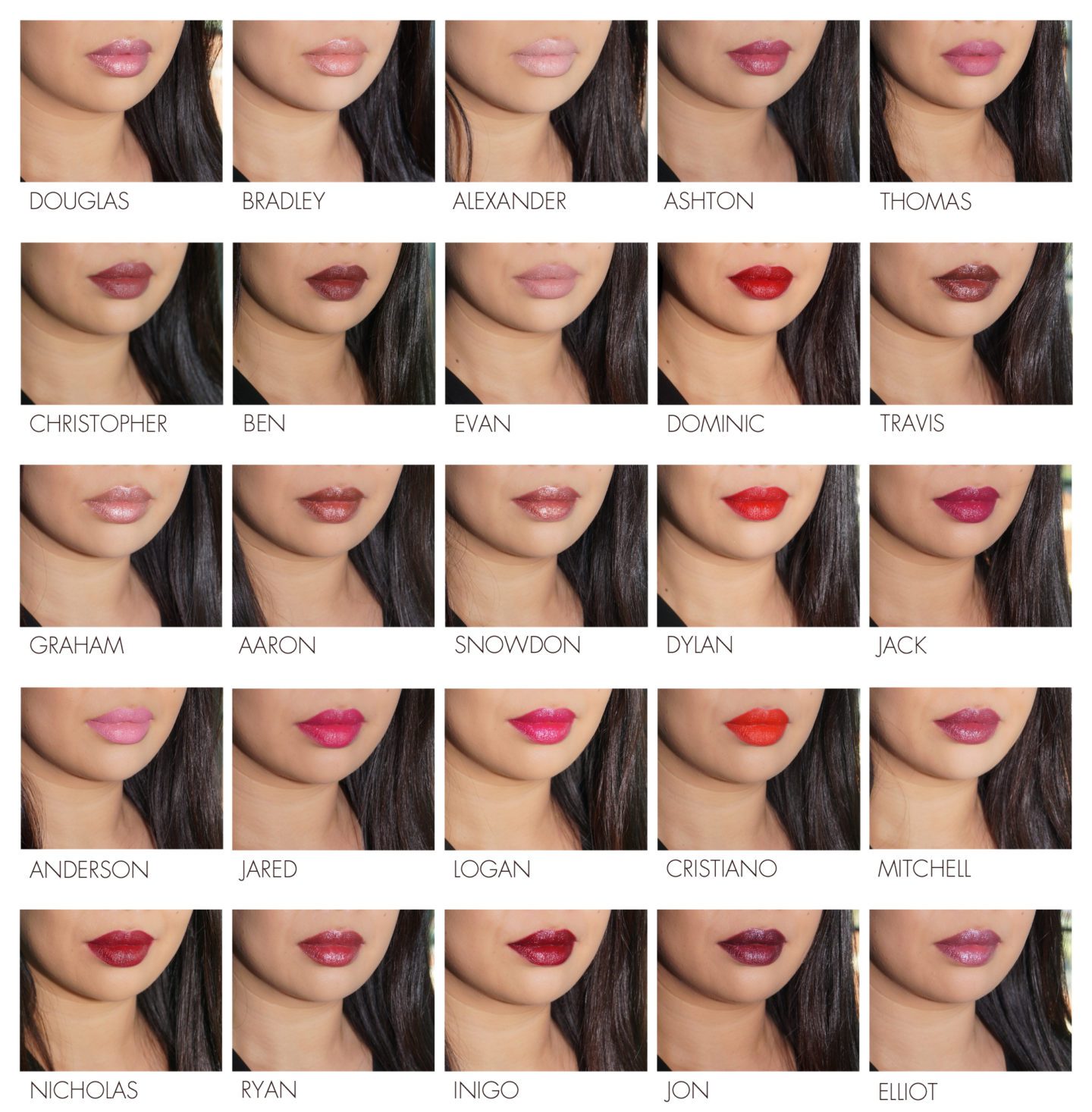 Tom Ford Lips Boys 2016 New Shades Beauty Look Book