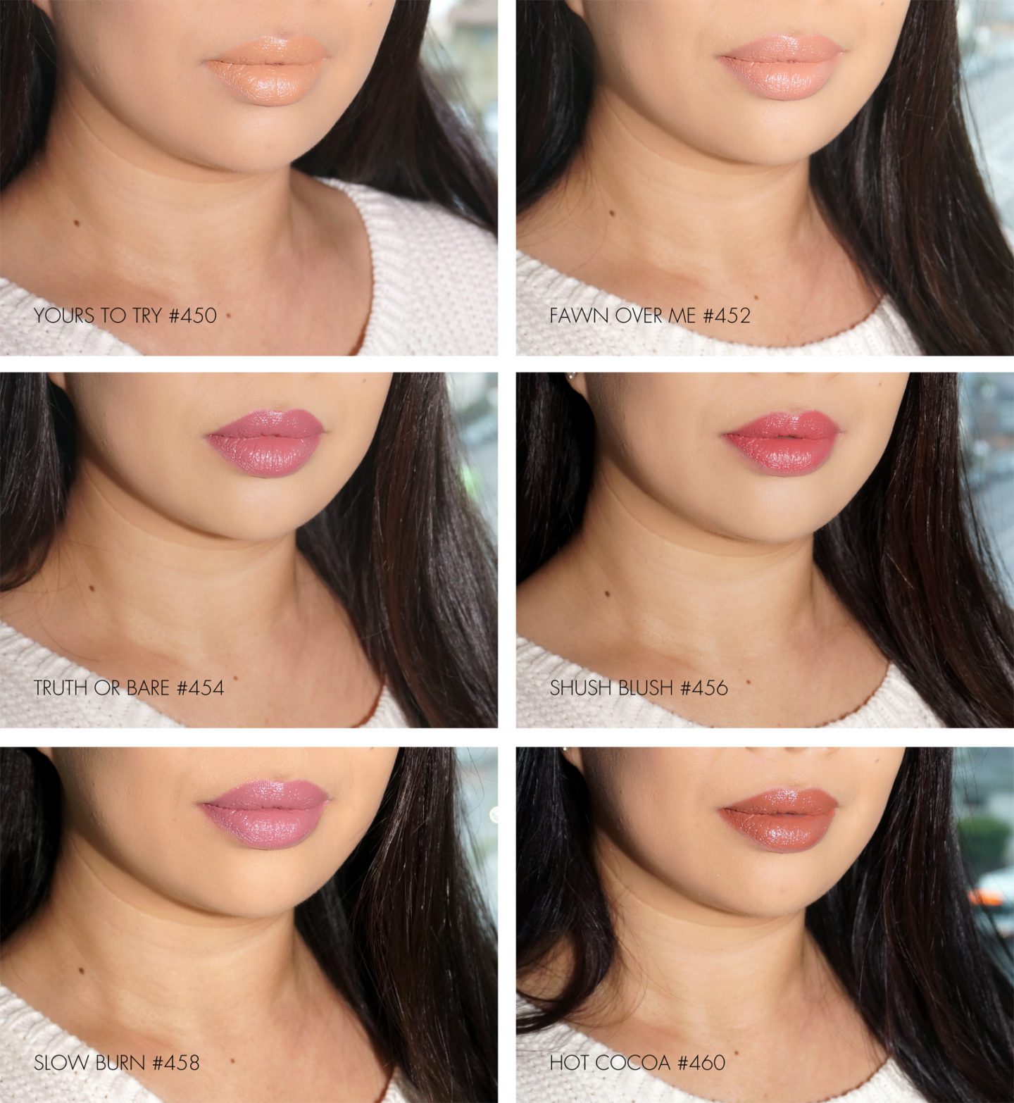 Marc Jacobs Le Marc Liquid Creme Lip Swatches via Fashion Groom Spot