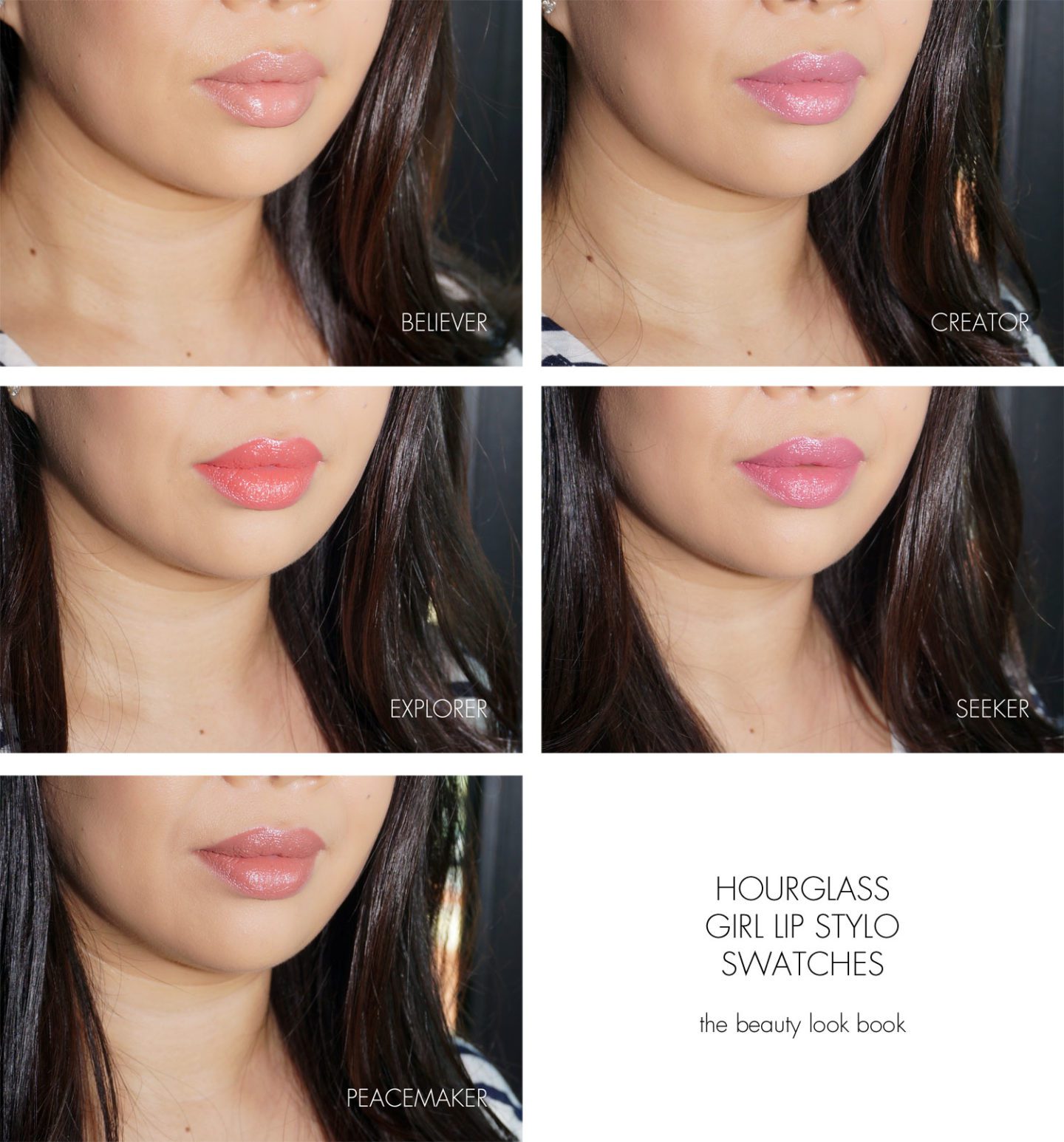 Hourglass GIRL Lip Stylo Believer, Creator, Explorer, Seeker and Peacemaker | Fashion Groom Spot