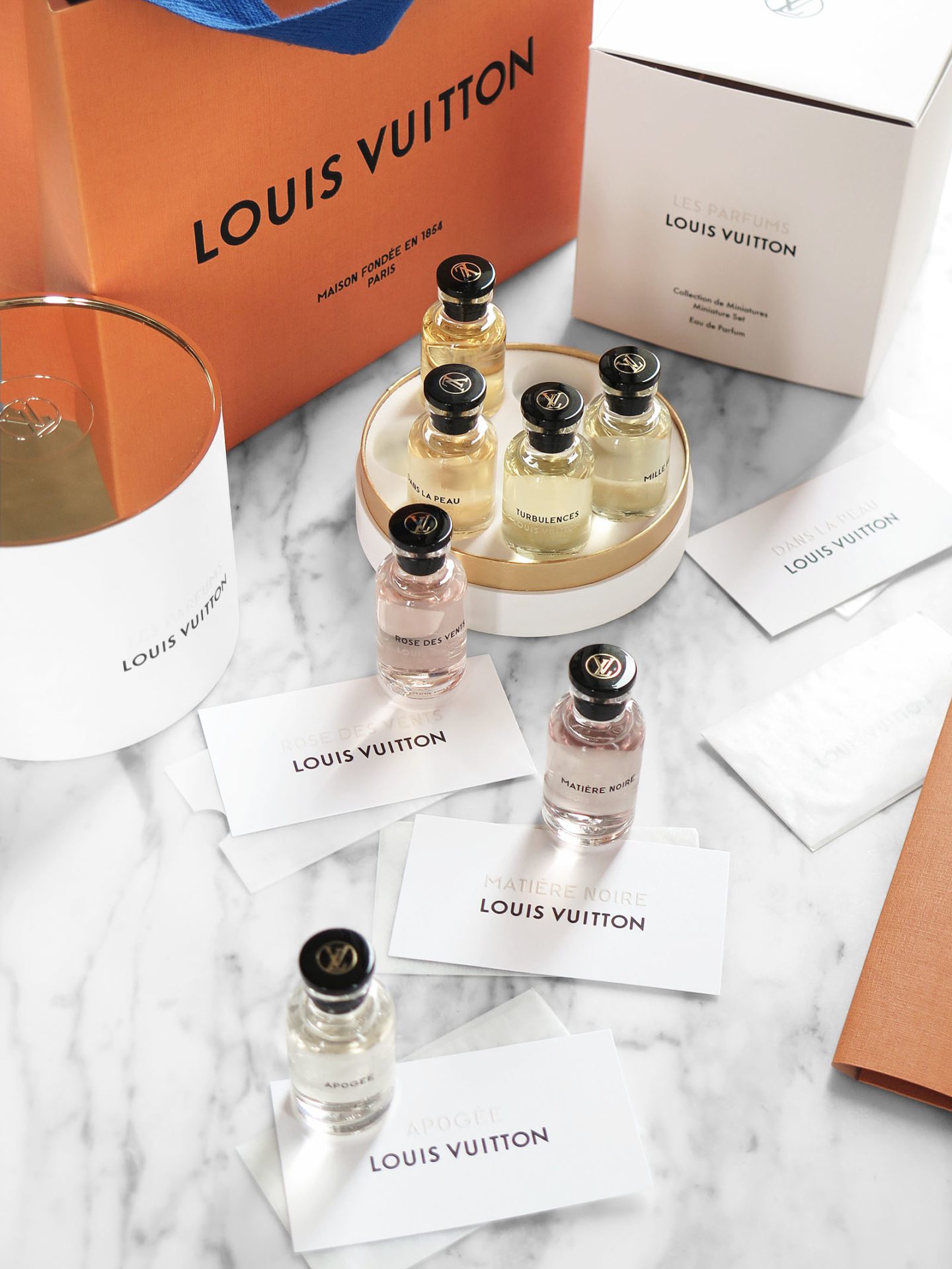 Louis Vuitton Perfumes Review Miniature Set via Fashion Groom Spot