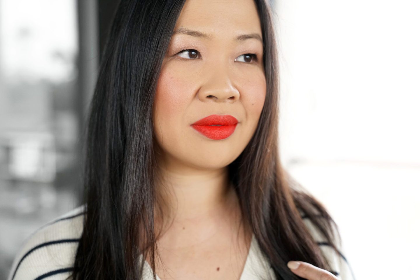 MAC Lady Danger Lipstick Swatch