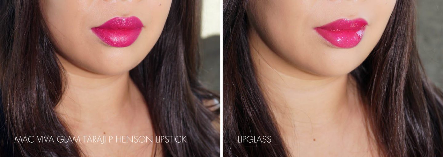 MAC Viva Glam Taraji P Henson Lipglass and Lipstick Swatches | Fashion Groom Spot