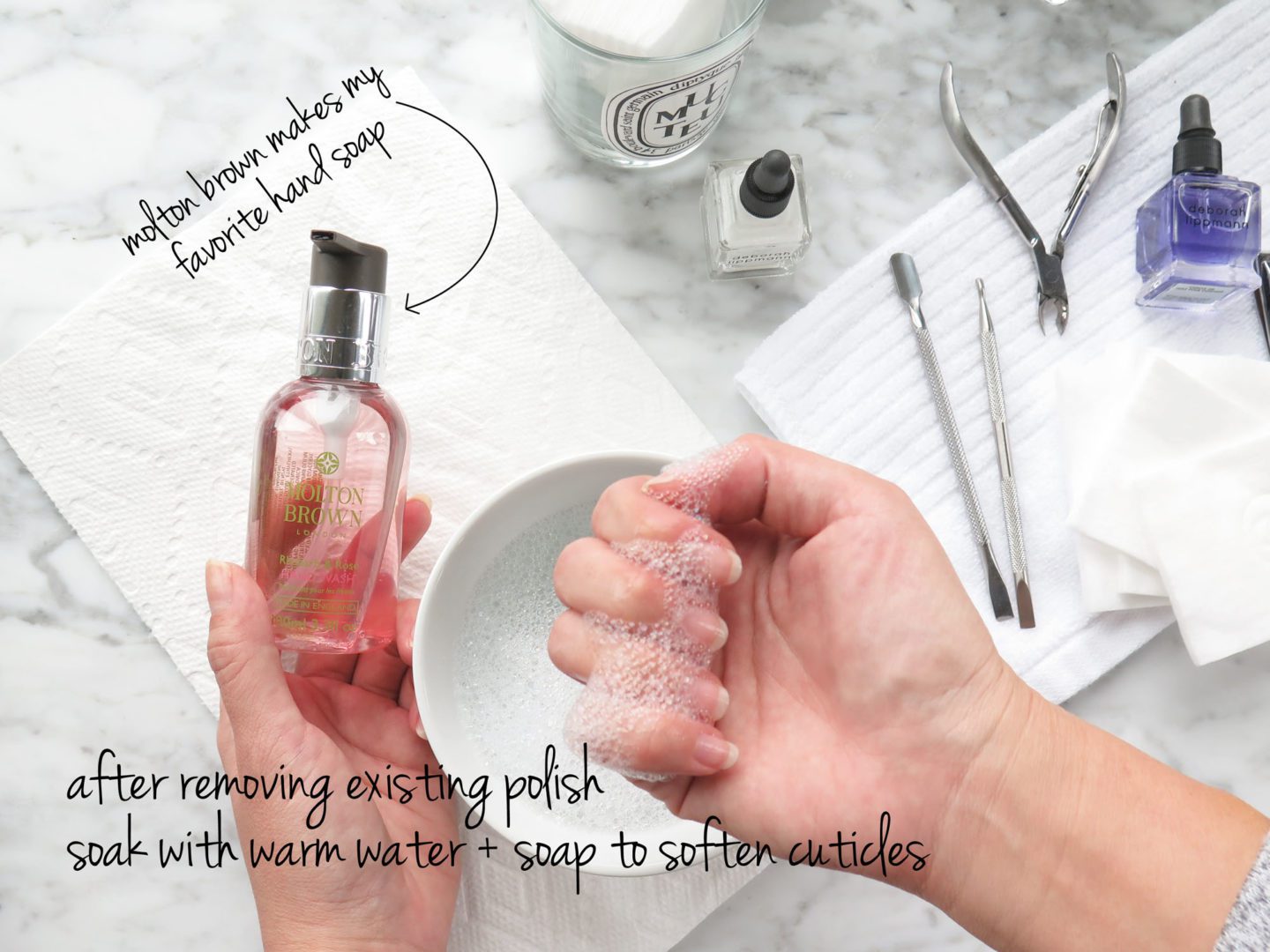 DIY At Home Manicure | Fashion Groom Spot