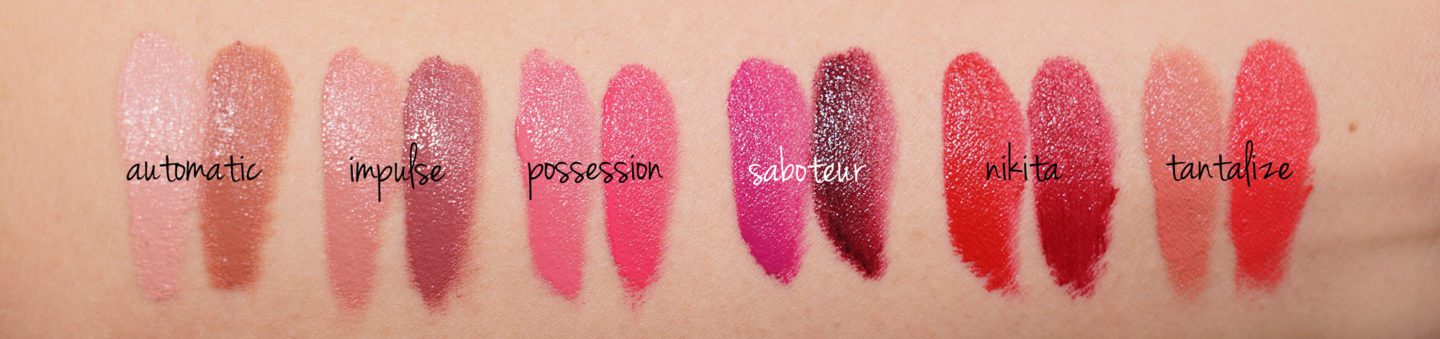 Tom Ford Beauty Shade and Illuminate Lips Swatches | Fashion Groom Spot