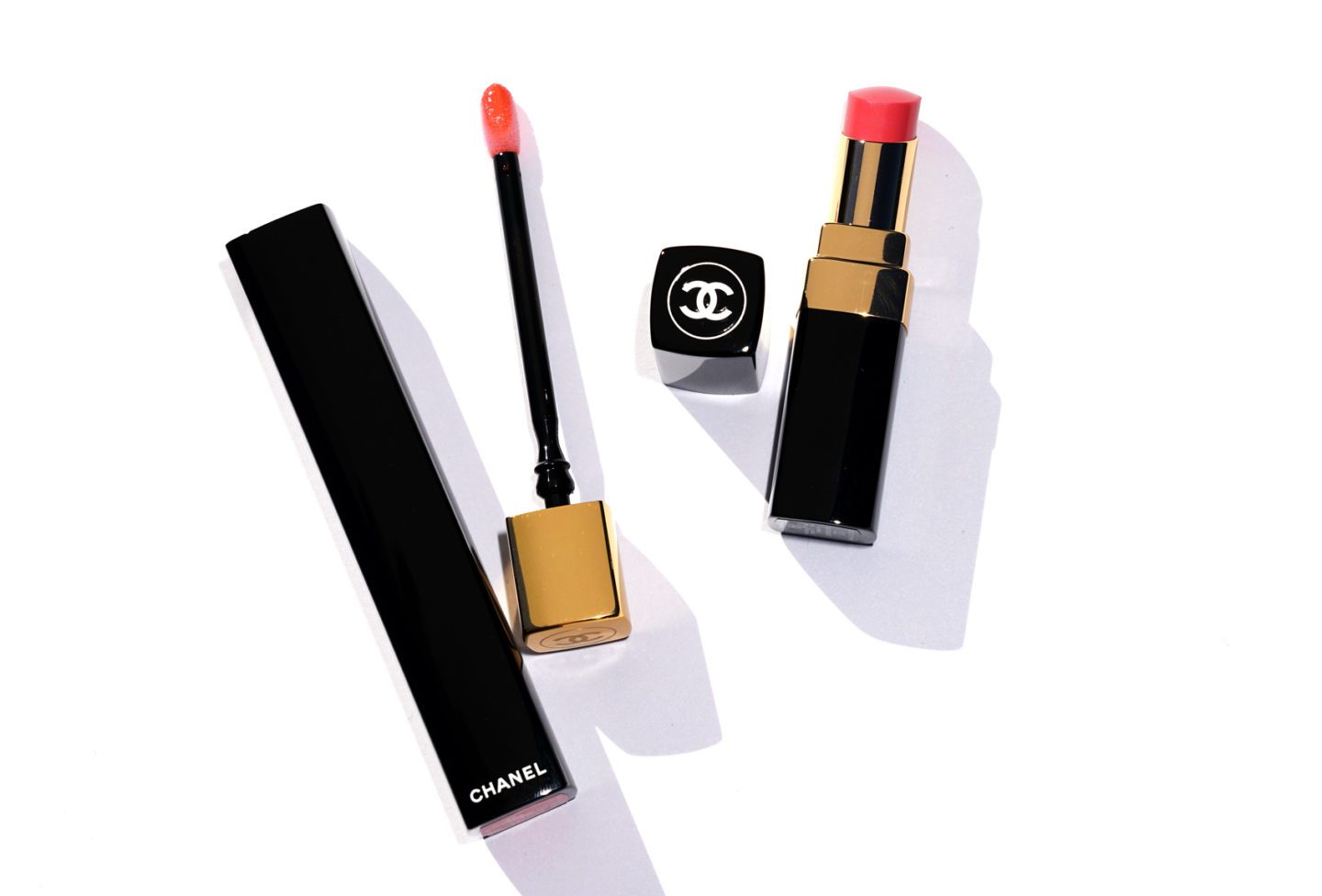 Chanel Rouge Allure Gloss Energie and Rouge Coco Shine Rose Ravissant | Fashion Groom Spot