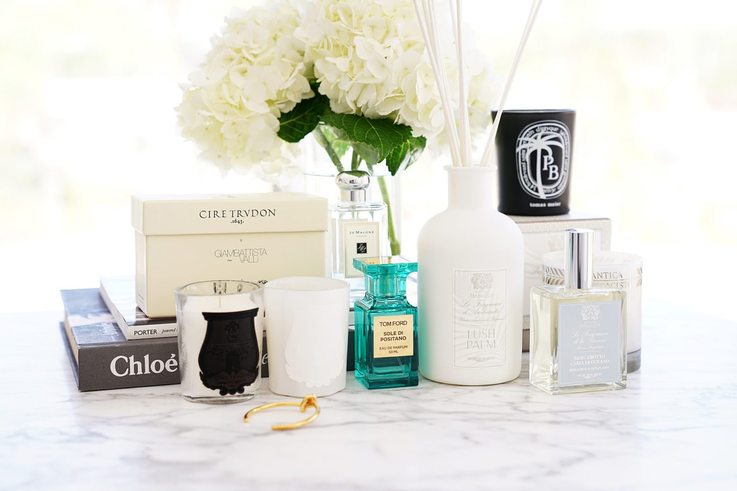 Scents of Spring Cire Trudon, Antica Farmacista, Diptyque, Tom Ford and Jo Malone | Fashion Groom Spot