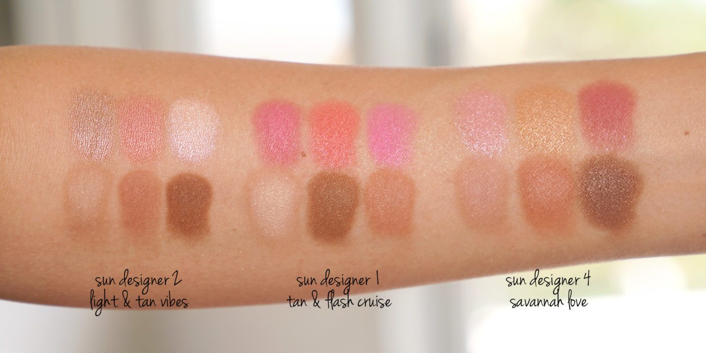 By Terry Sun Designer Palette swatch comparisons | Fashion Groom Spot