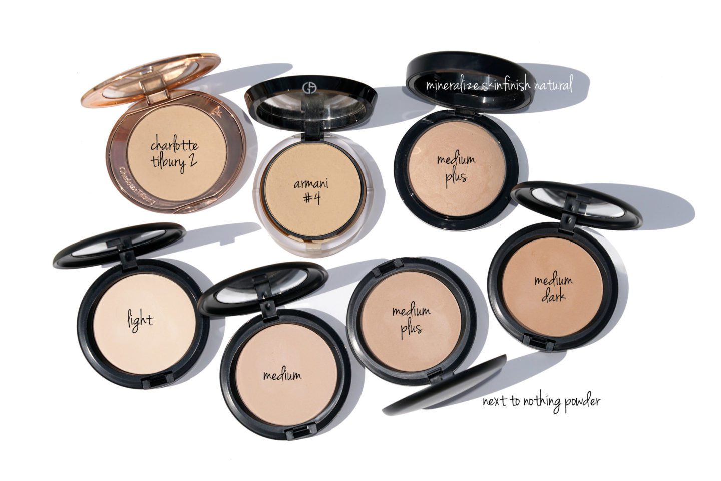 Pressed Powder Charlotte Tilbury, Armani, MAC | Fashion Groom Spot