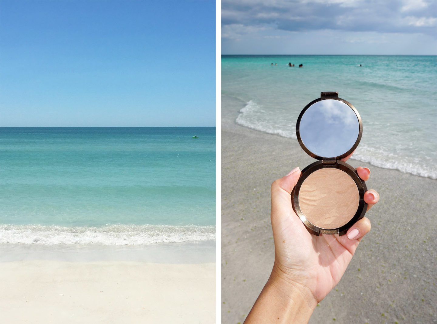 Anna Maria Florida Beaches, Becca Sunlit Bronzer | Fashion Groom Spot