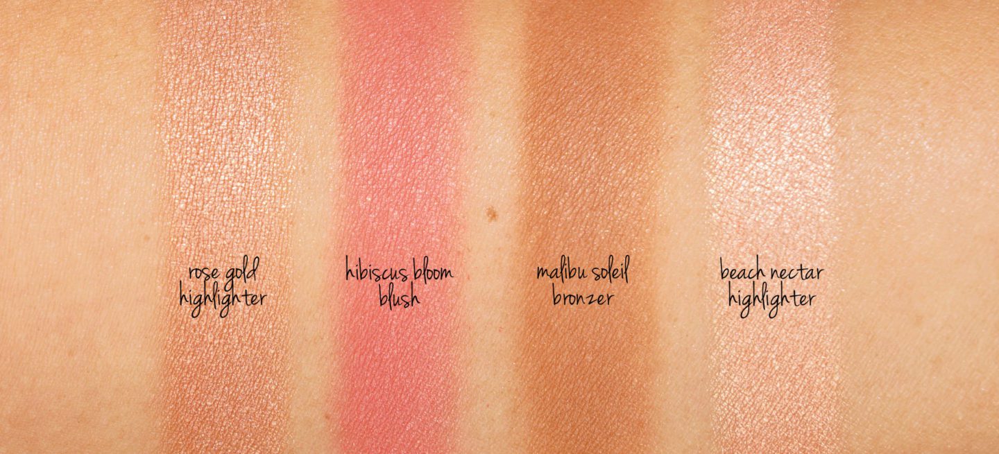 Becca x Chrissy Teigen Glow Face Palette Swatches | Fashion Groom Spot