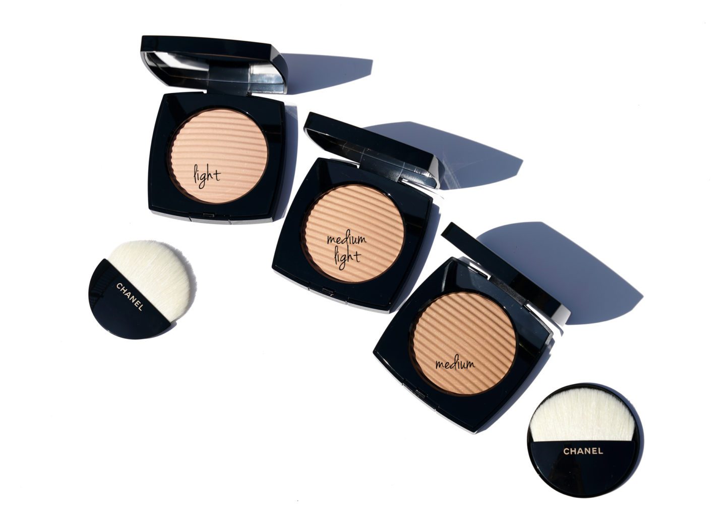 Chanel Les Beiges Healthy Glow Luminous Powder, Light, Medium Light and Medium