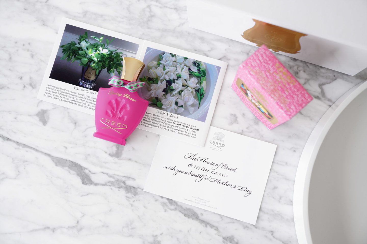 Creed x High Camp Gardenias Spring Flower | Fashion Groom Spot