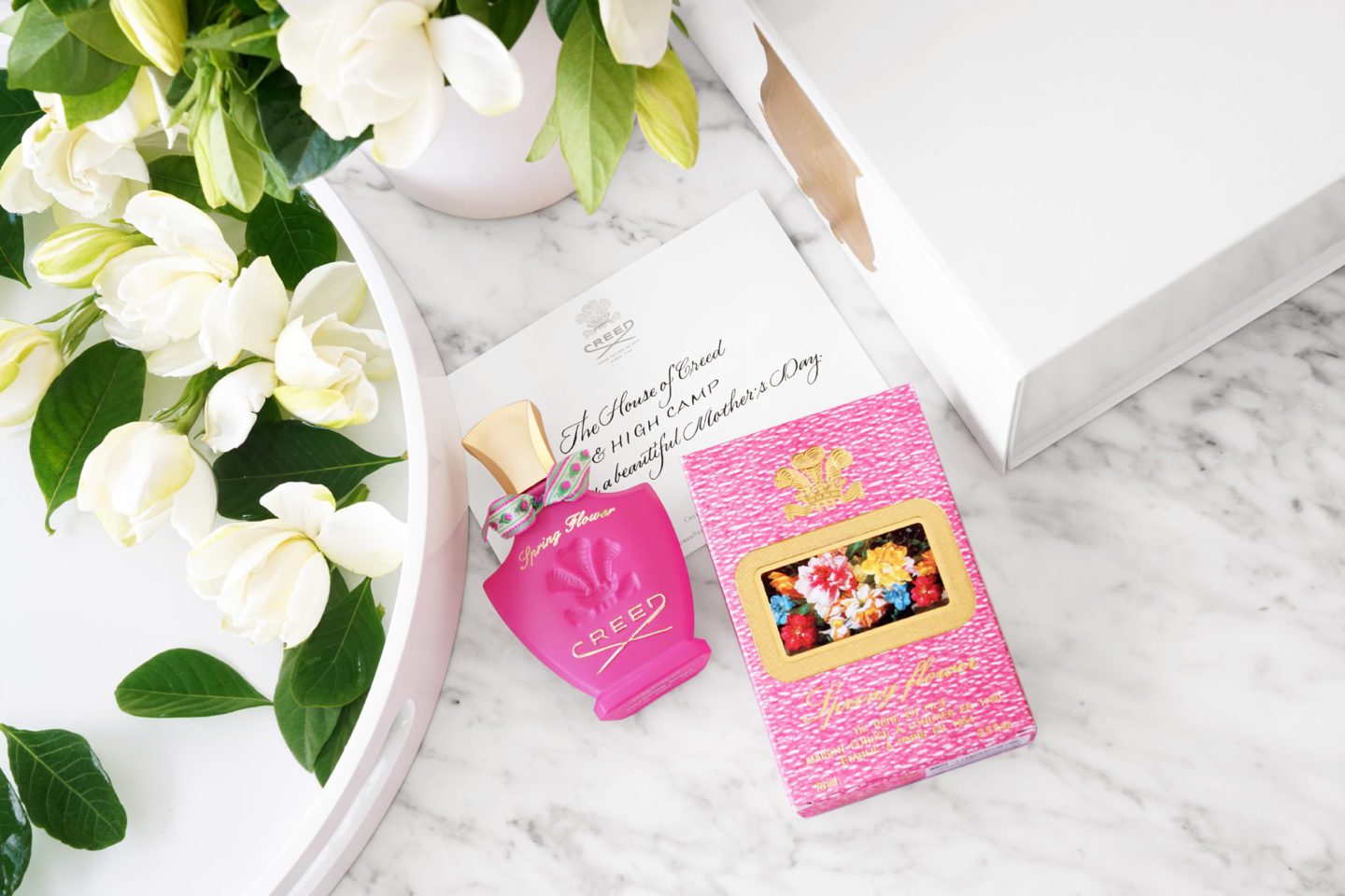 Creed x High Camp Gardenias Spring Flower | Fashion Groom Spot