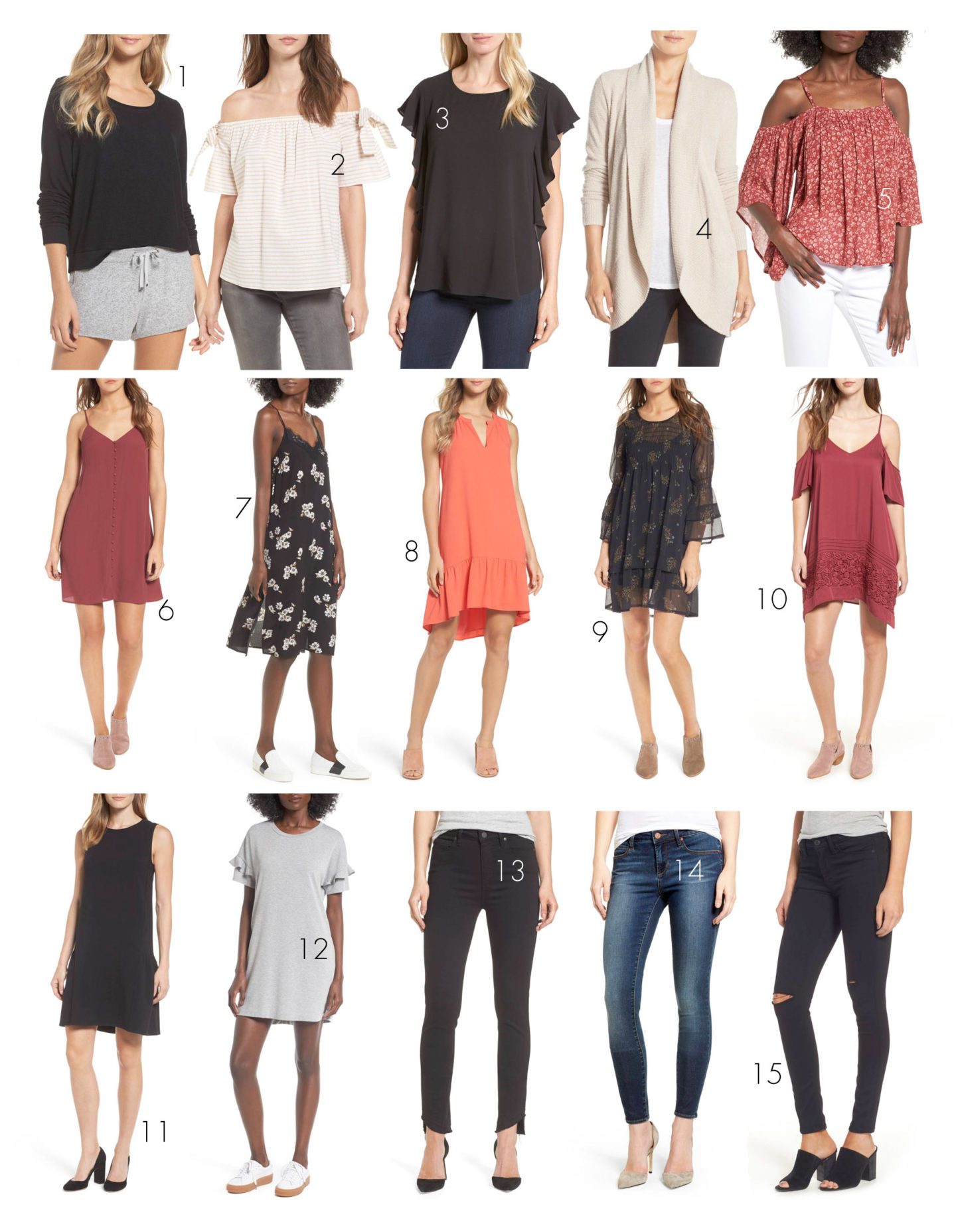 Nordstrom Anniversary Sale 2017 Clothes Wishlist