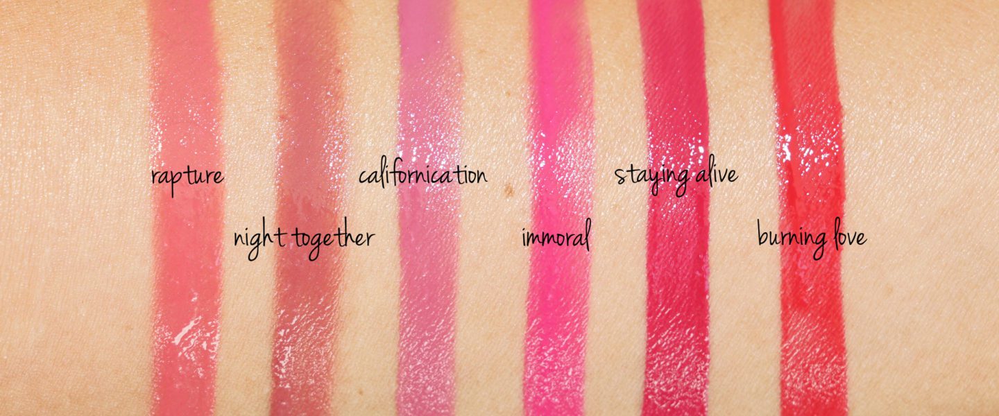 NARSissist Velvet Glide Lip Set swatches | Fashion Groom Spot