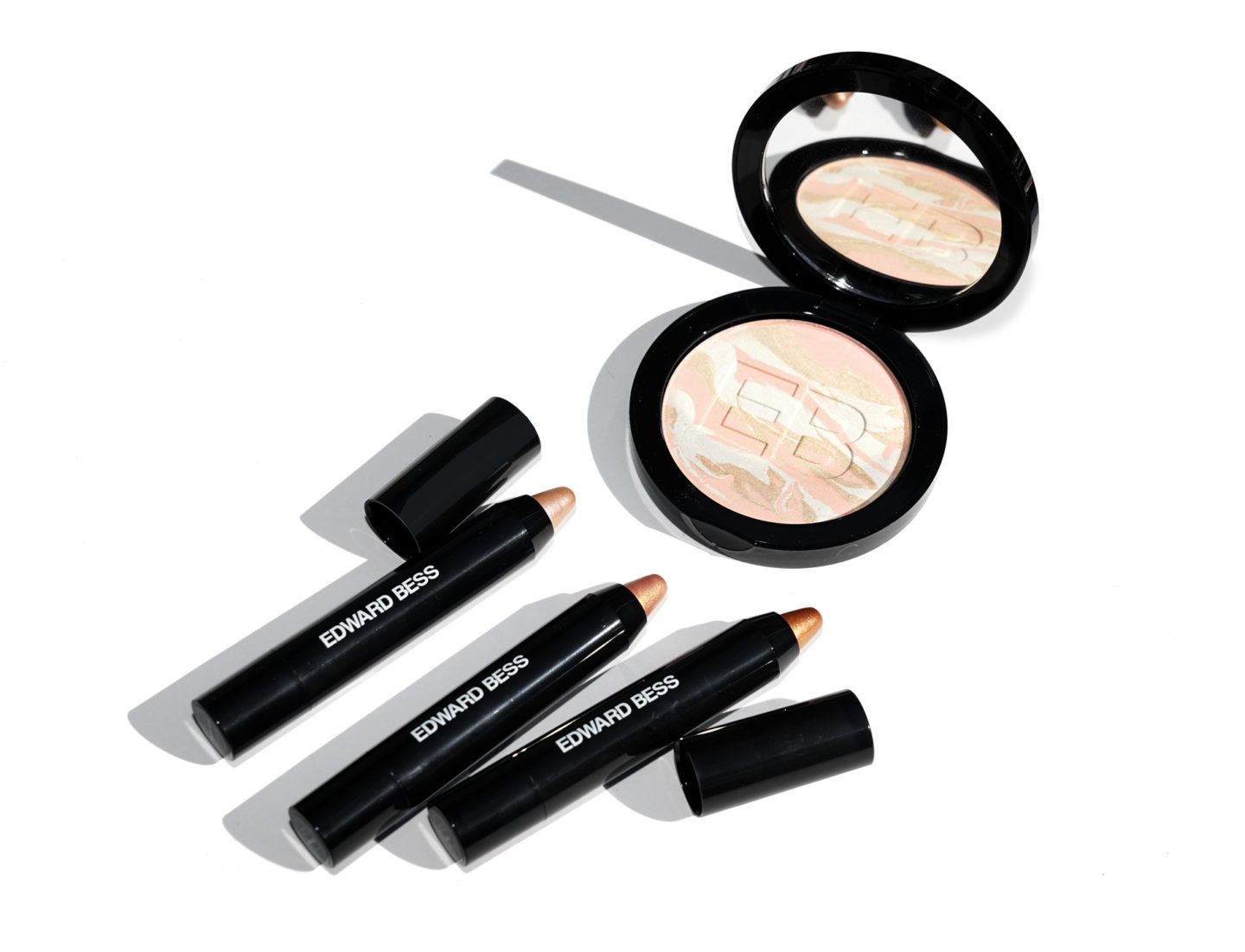 Edward Bess Harmonious Hues Light Stick Trio and Marbleized Rose Gold Trio