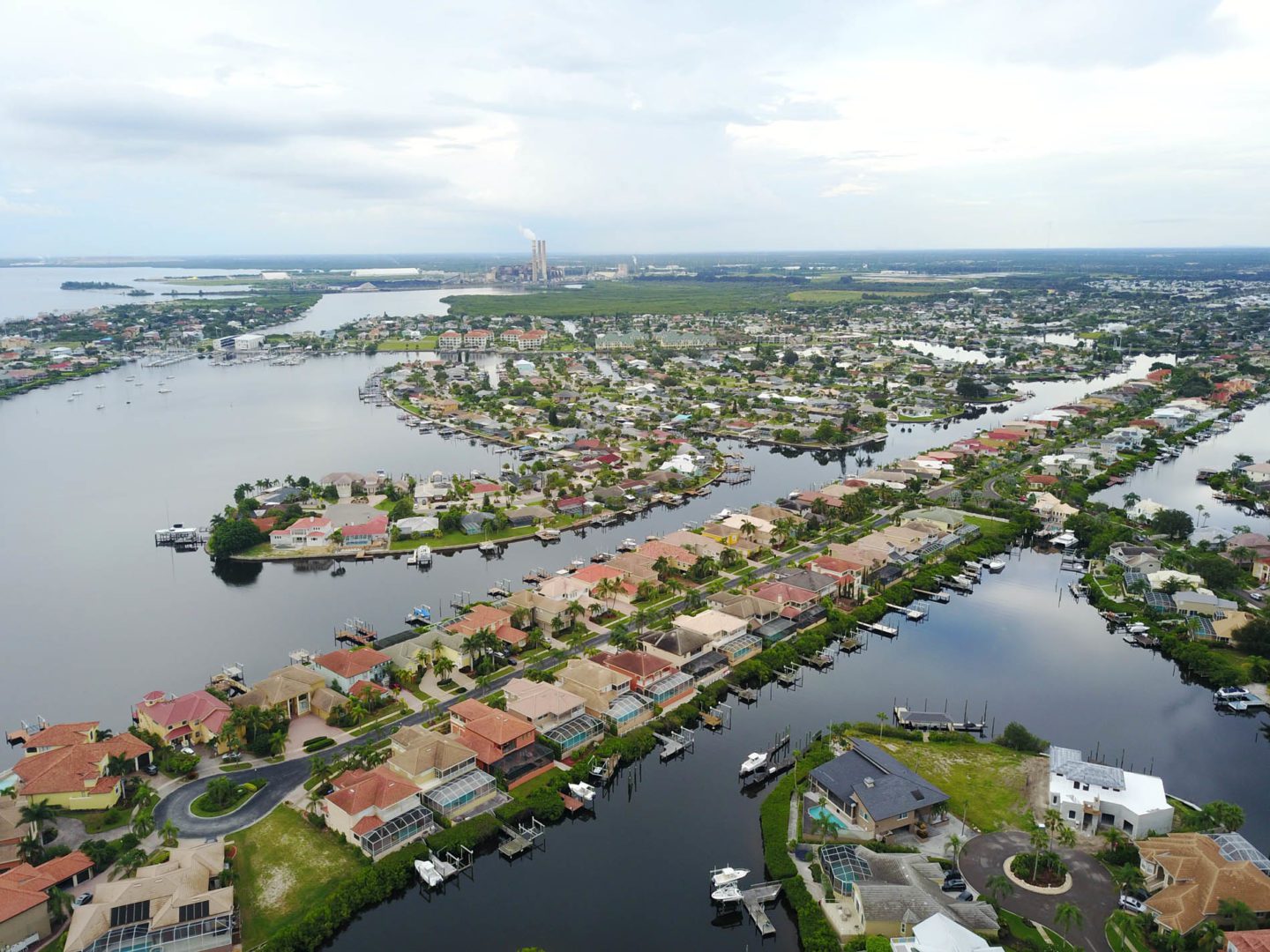 Tampa Bay Canal area