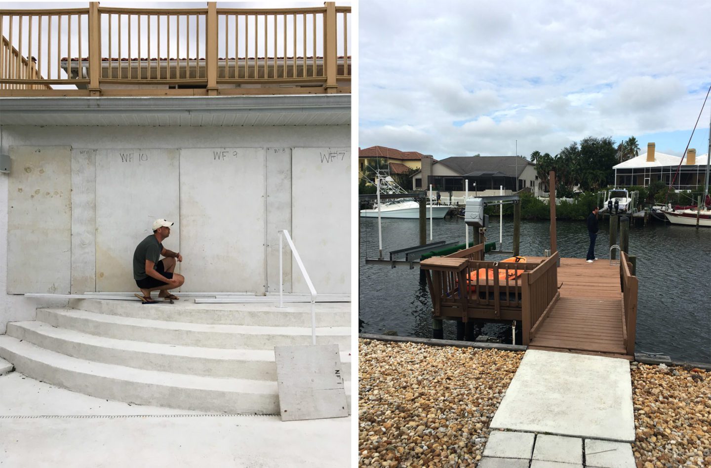 Tampa Hurricane Storm Boarding