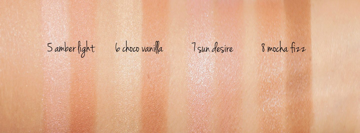 By Terry Compact Expert Dual Powder 5 Amber Light, 6 Choco Vanilla, 7 Sun Desire and 8 Mocha Fizz