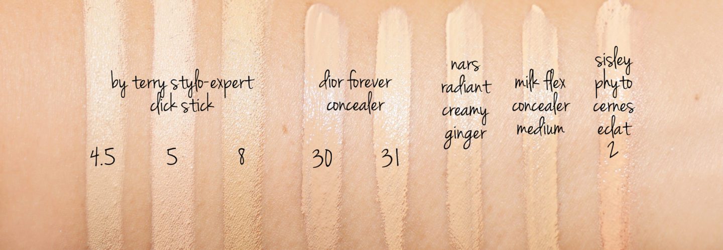 By Terry Stylo-Expert Click Stick Concealer 4.5, 5 and 8 swatches | Fashion Groom Spot