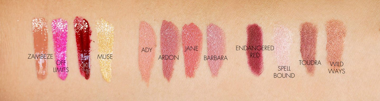 NARS Man Ray Photogloss Lip Lacquer, Velvet Glide Pencil Set, Audacious Lipstick Set swatches | Fashion Groom Spot