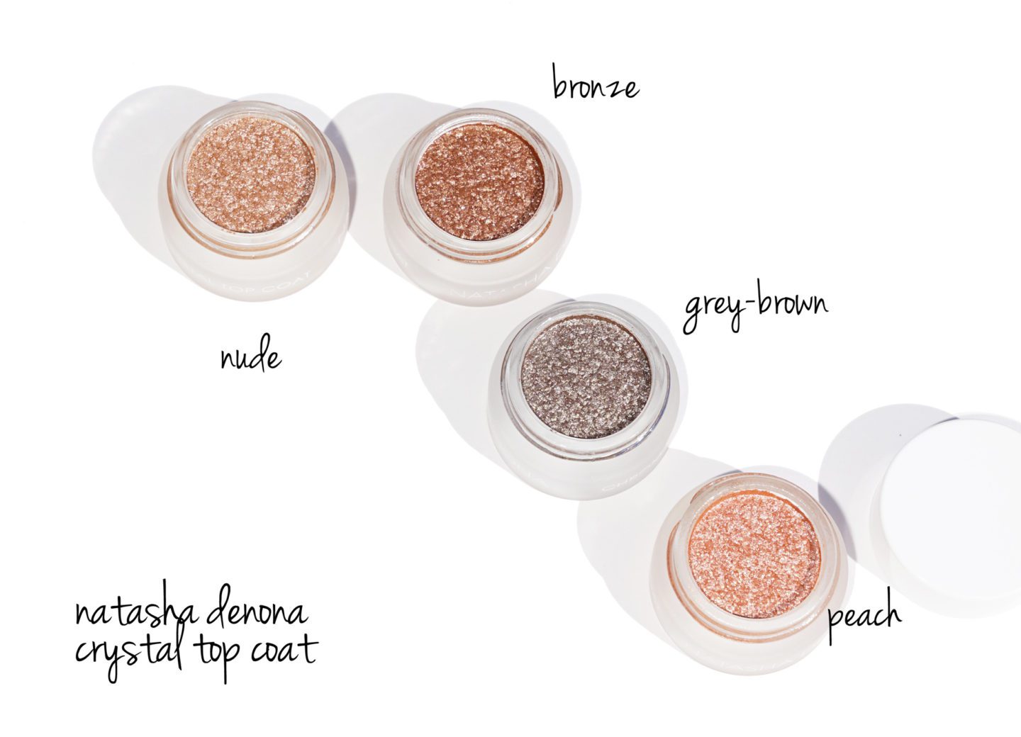 Natasha Denona Chroma Crystal Top Coat Review Swatches | Fashion Groom Spot