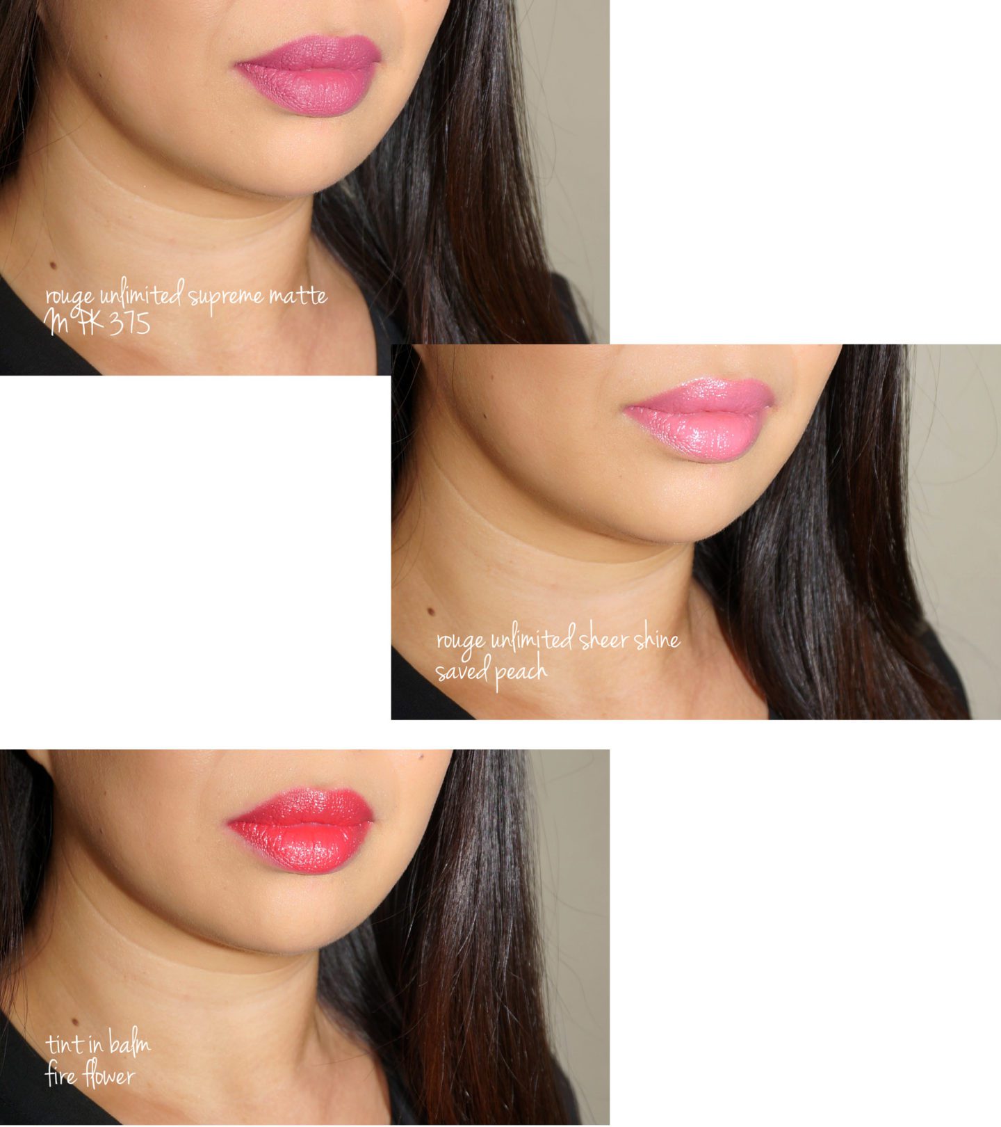 Shu Uemura x Super Mario Holiday 2017 Lip Swatches