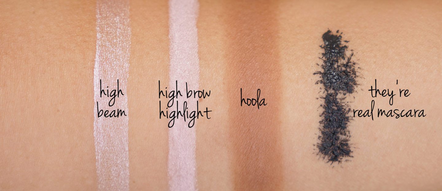 Ulta Benefit Beauty and the Bay Set Swatches