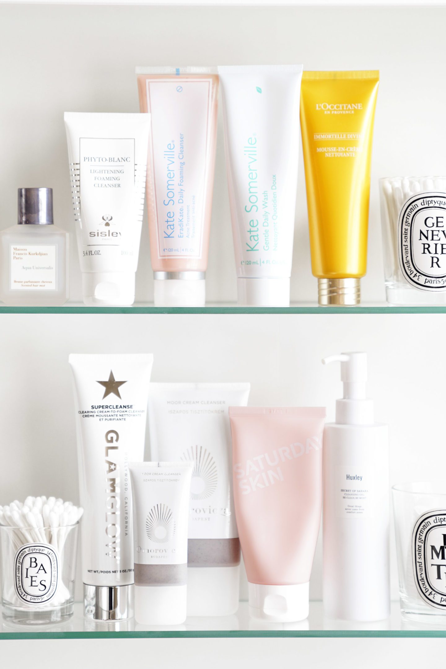 Favorite Cleansers Sisley, Kate Somerville, L'Occitane, Glamglow, Saturday Skin | Fashion Groom Spot