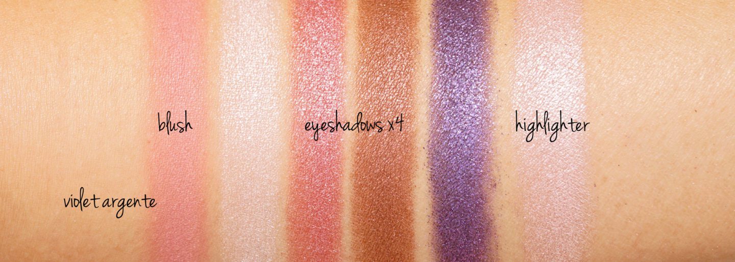 Tom Ford Soleil Eye and Cheek Palette Violet Argente swatches | Fashion Groom Spot