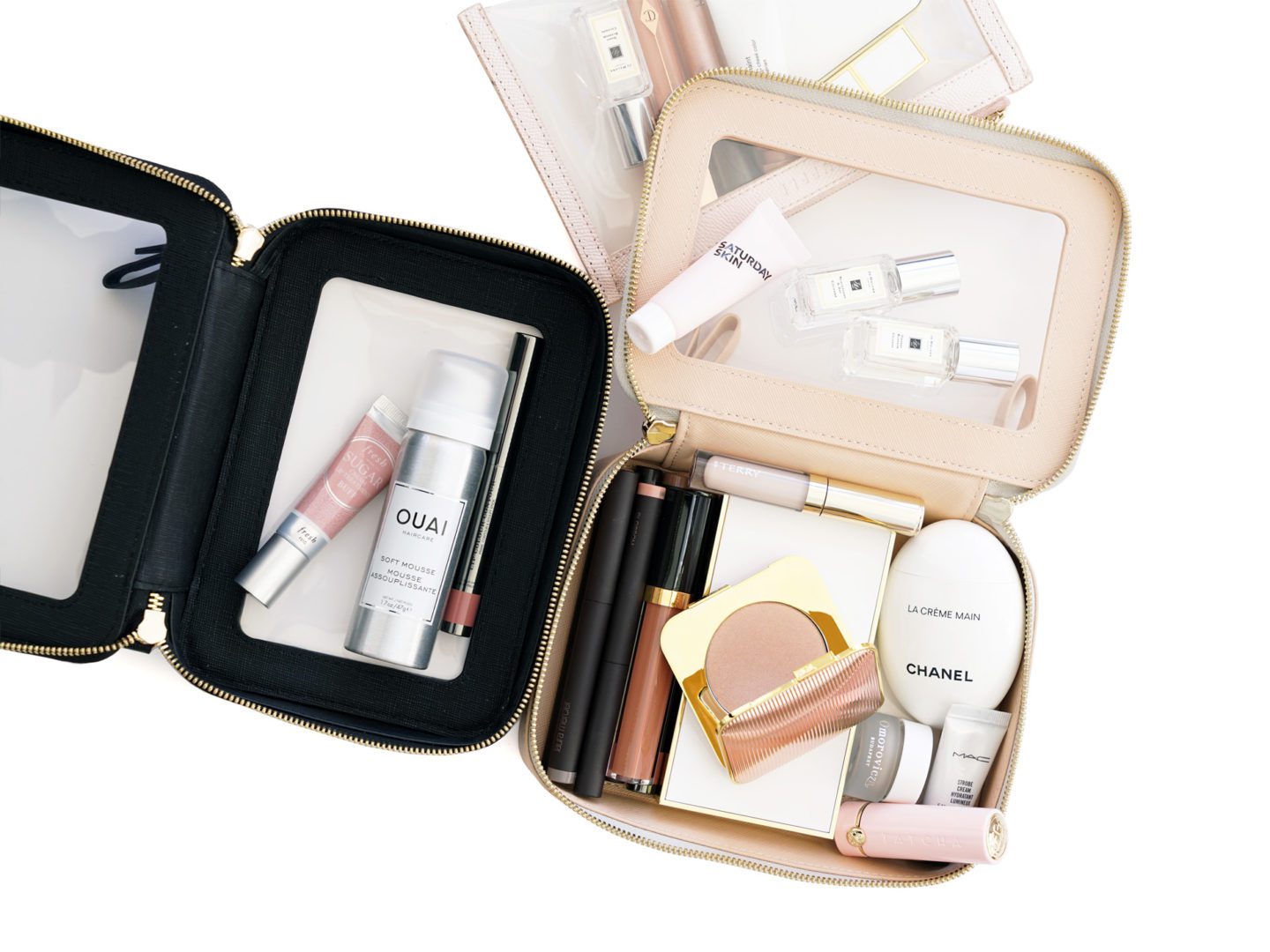 Truffle Clarity Jetset Cases and Mini Clarity Pouch | Fashion Groom Spot