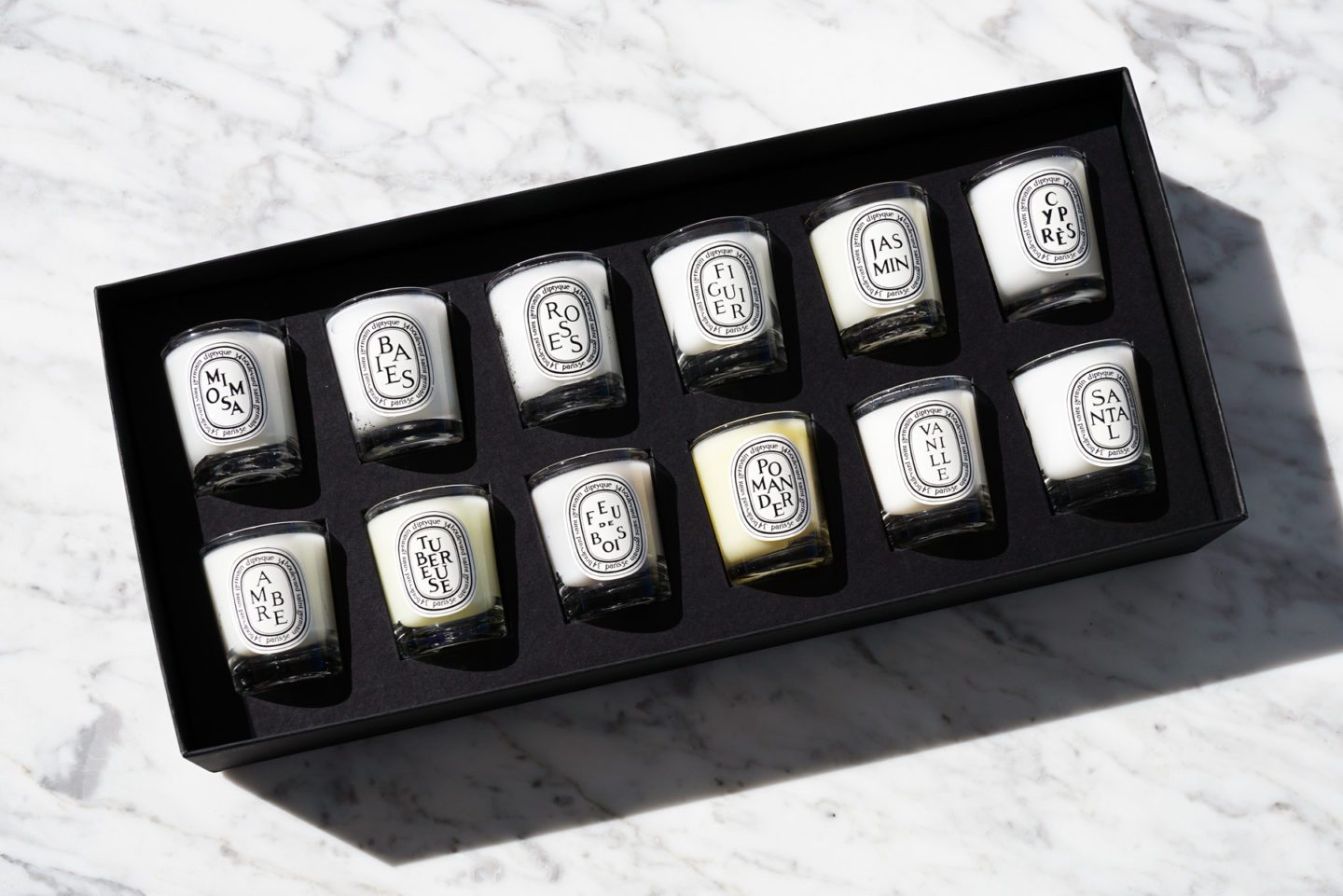 Diptyque 10 Piece Mini Candle Collection