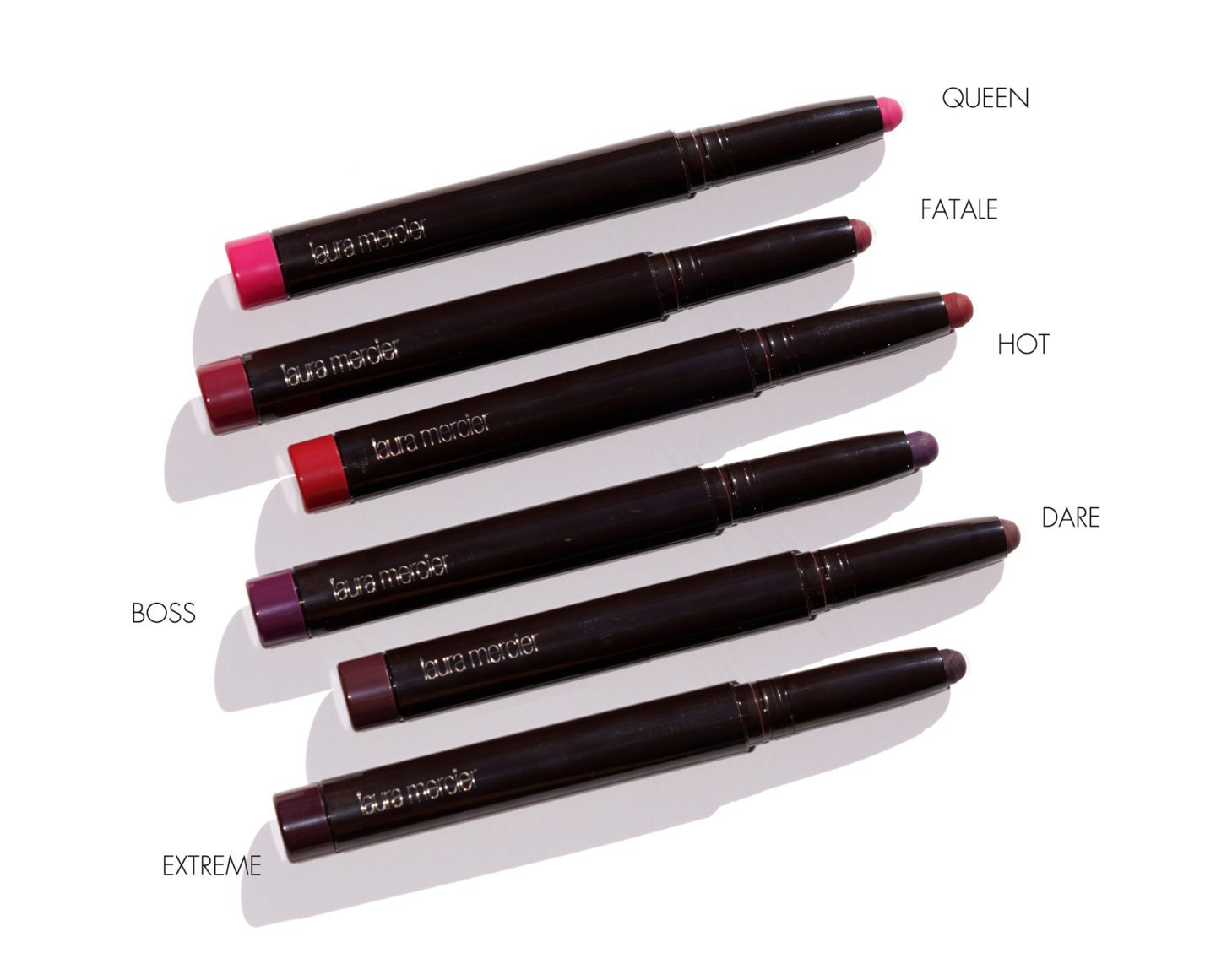 Laura Mercier Queen, Fatale, Hot, Boss, Dare, Extreme