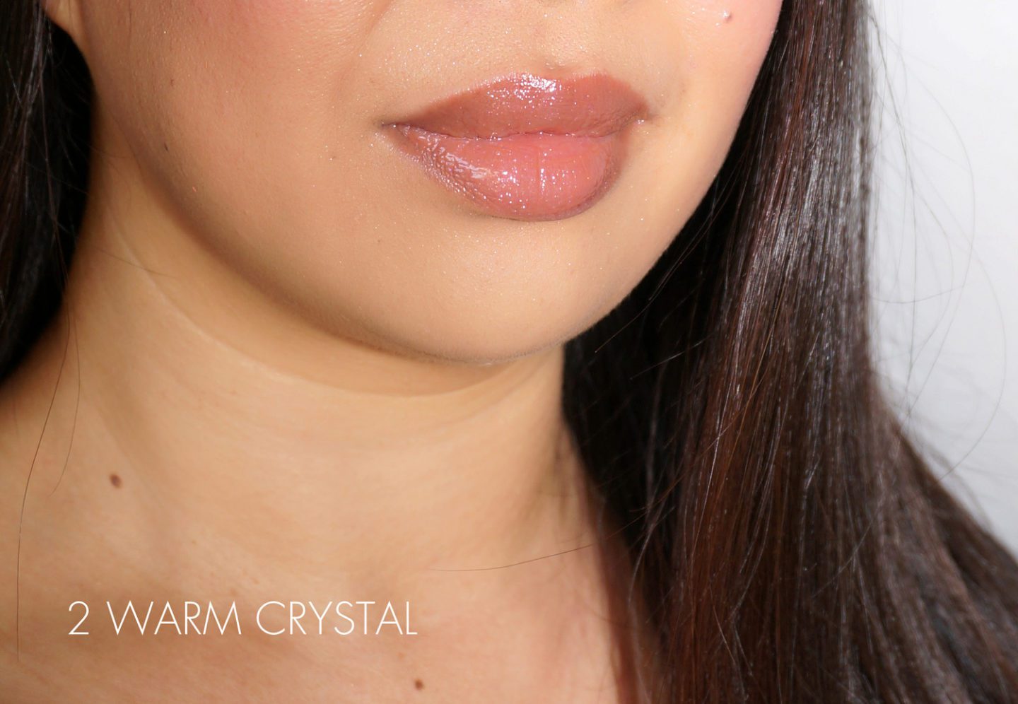 Cle de Peau Radiant Gloss Swatch 2 Warm Crystal