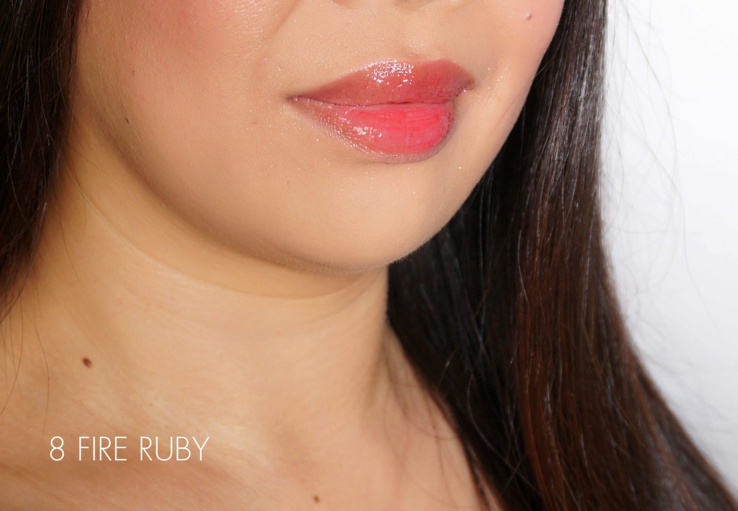 Cle de Peau Radiant Gloss Swatch 8 Fire Ruby