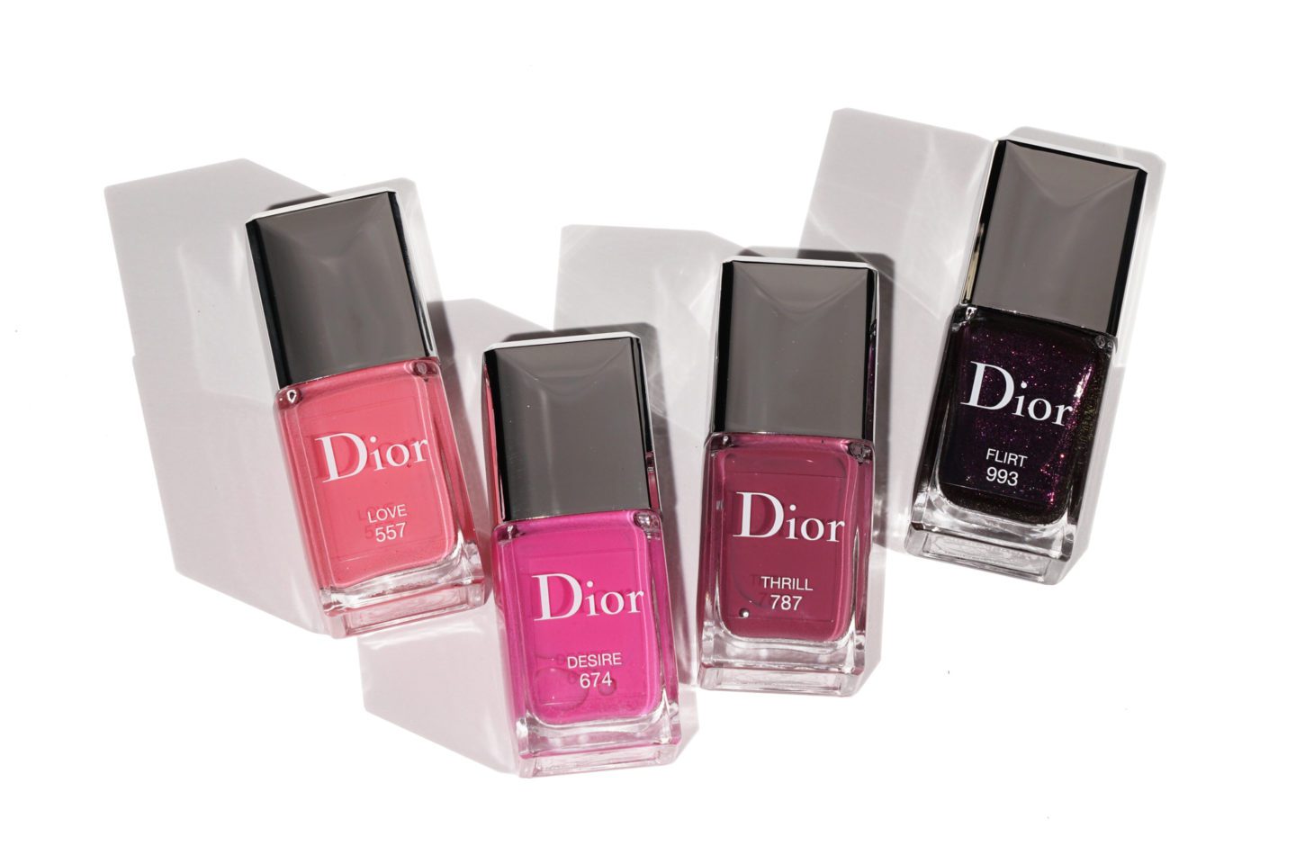 Dior Spring 2018 Nail Polishes, Love, Desire, Thrill and Flirt | Fashion Groom Spot