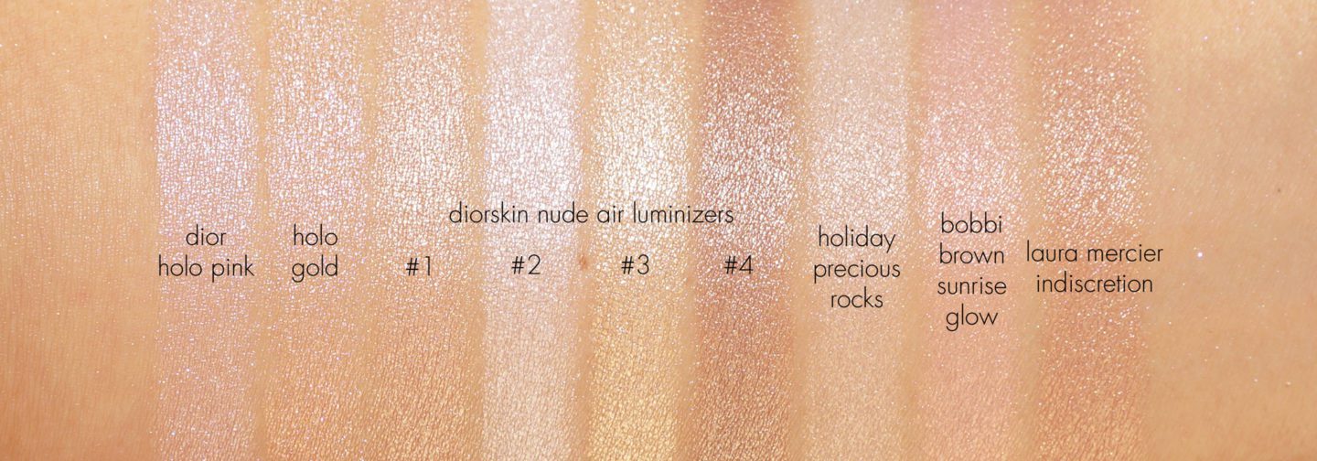 Dior Nude Air Luminizer Swatch Comparisons | Fashion Groom Spot