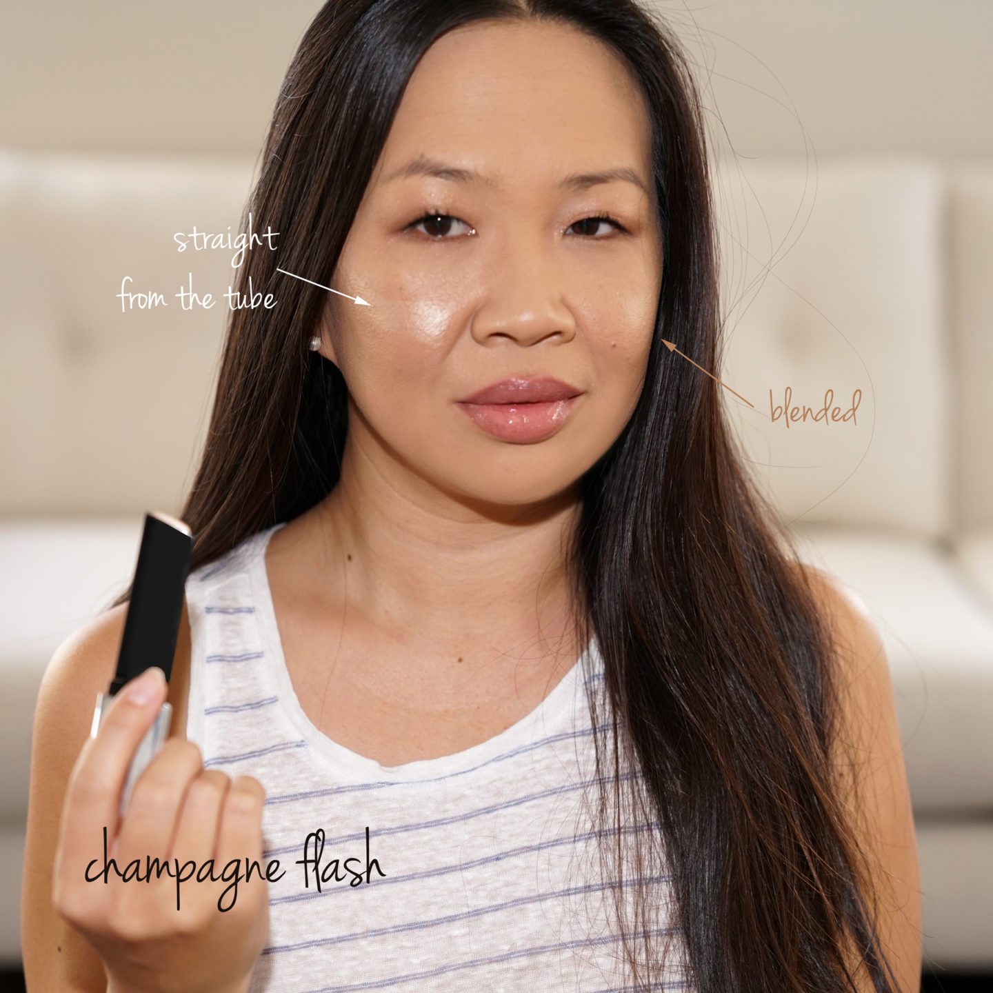 Hourglass Vanish Flash in Champagne Flash