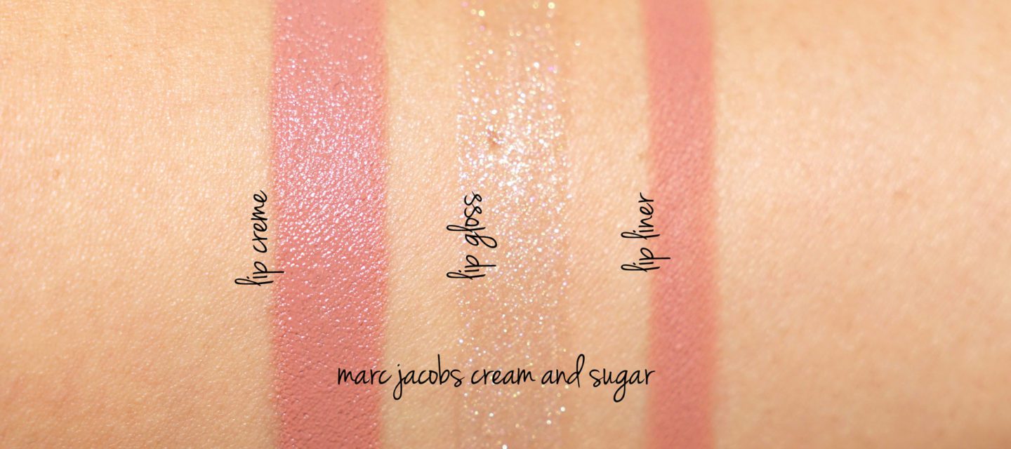 Marc Jacobs Cream and Sugar Trio swatches | Fashion Groom Spot