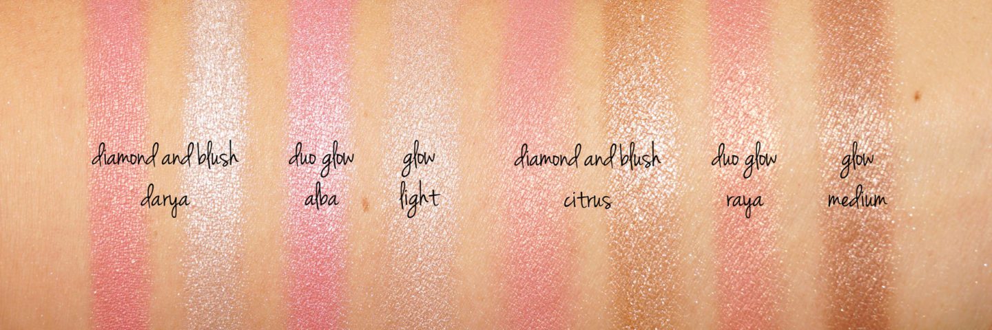 Natasha Denona Diamond Blush, Duo Glow and Glow