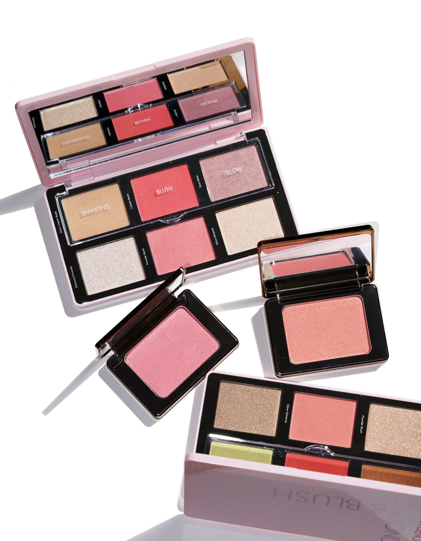 Natasha Denona Diamond and Blush vs Duo Glow