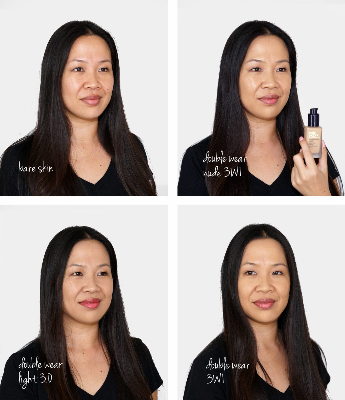 Estee Lauder Double Wear Foundation swatches | Fashion Groom Spot