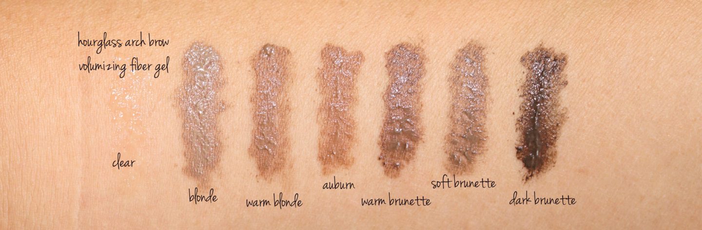 Hourglass Arch Brow Volumizing Fiber Gel Review + Swatches
