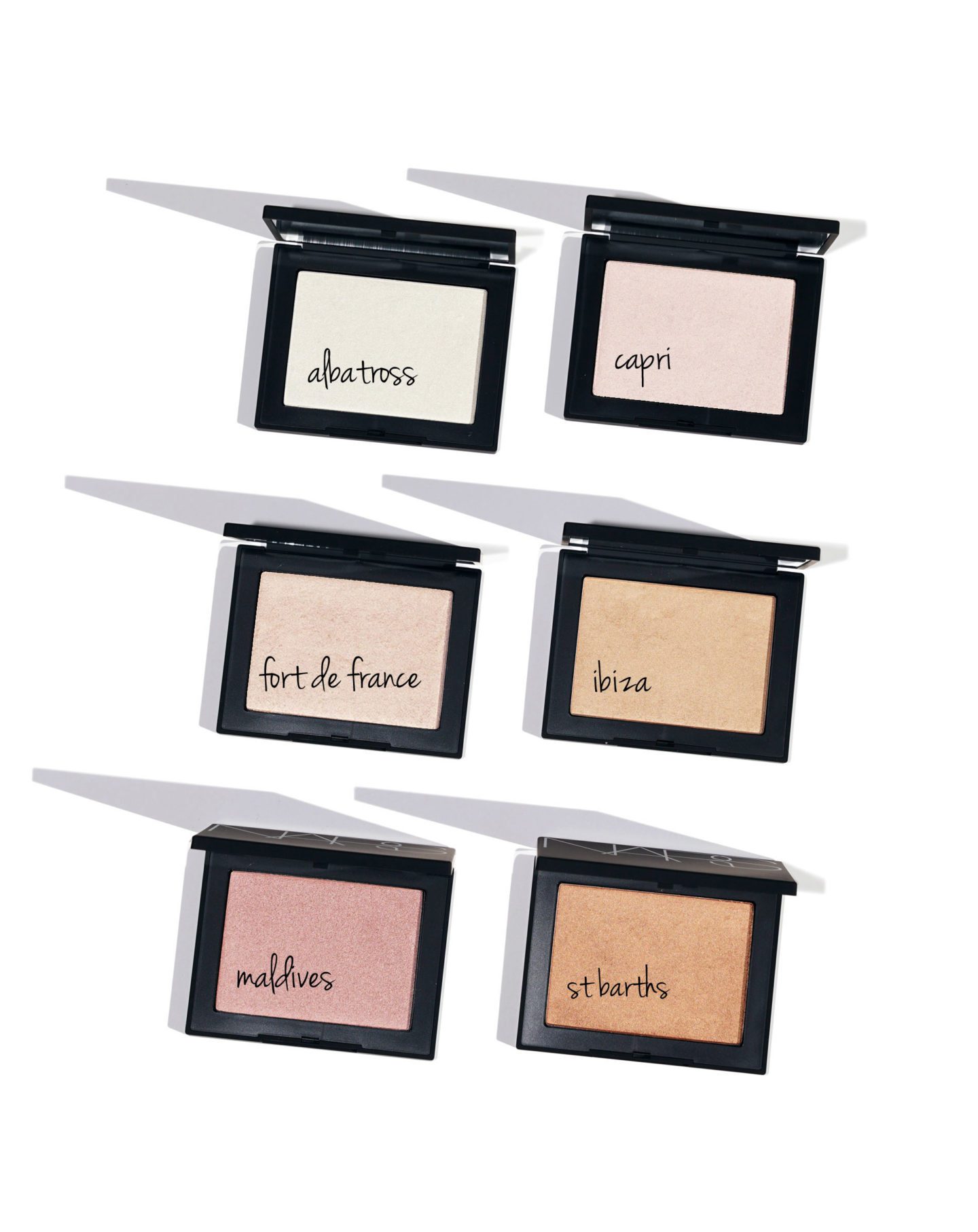 NARS Highlighting Powder Albatross, Capri, Fort de France, Ibiza, Maldives, St Barths | Fashion Groom Spot