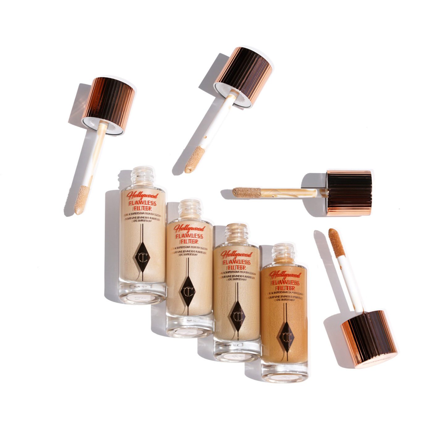 Charlotte Tilbury Hollywood Flawless Filter Review and Swatches via Fashion Groom Spot