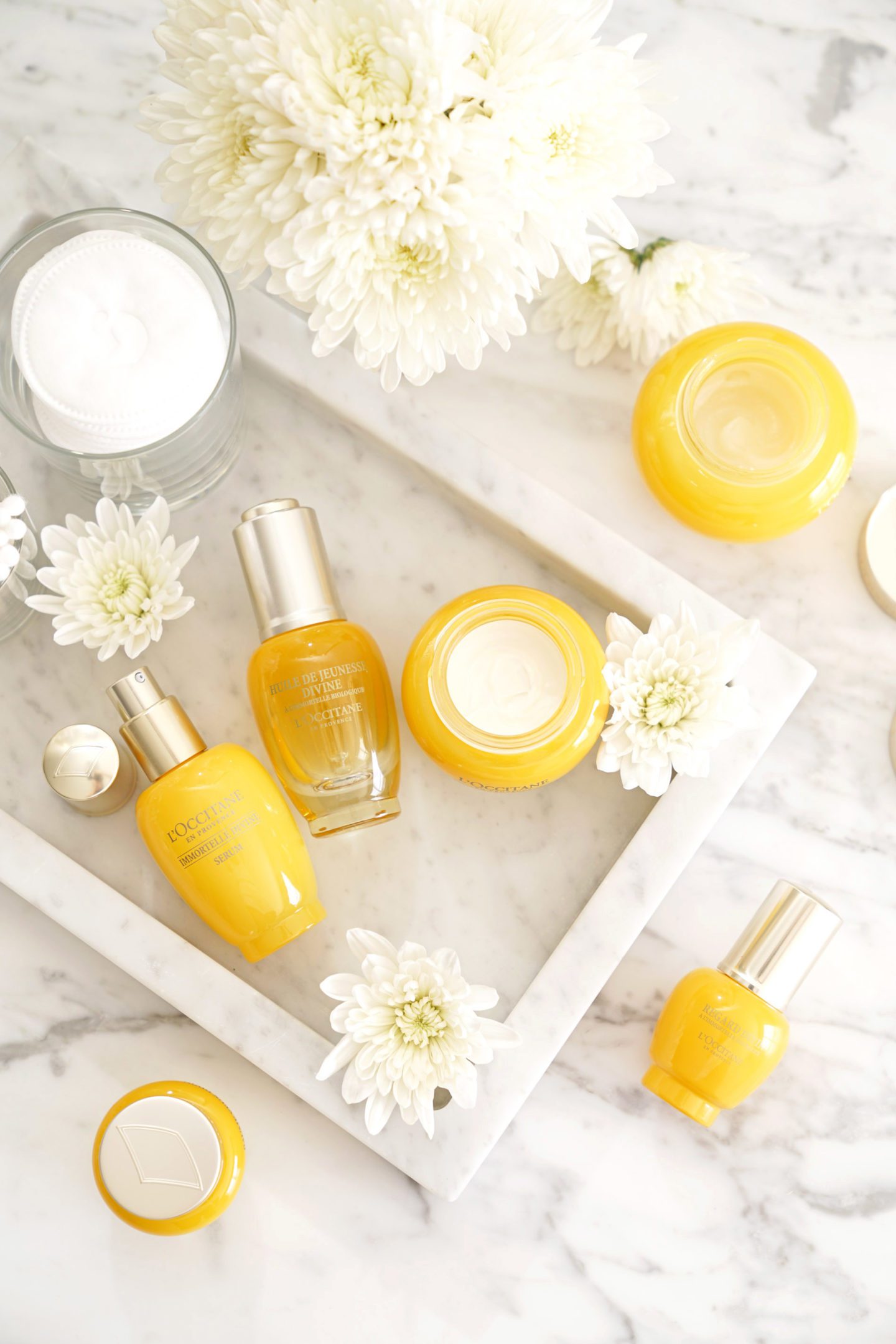 L'Occitane Immortelle Divine Skincare Collection