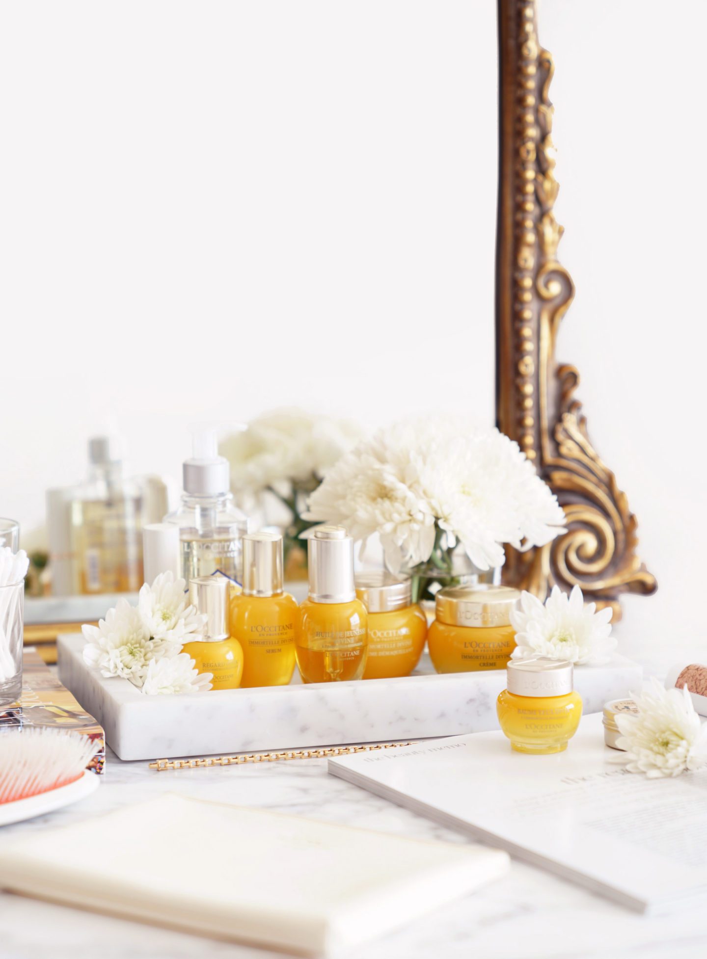 L'Occitane Immortelle Divine Skincare Collection for Glowing Skin