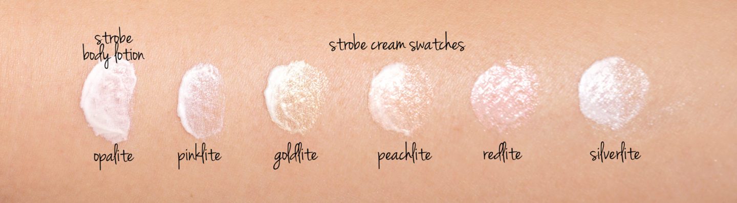 MAC Strobe Body Lotion in Opalite vs Strobe Cream