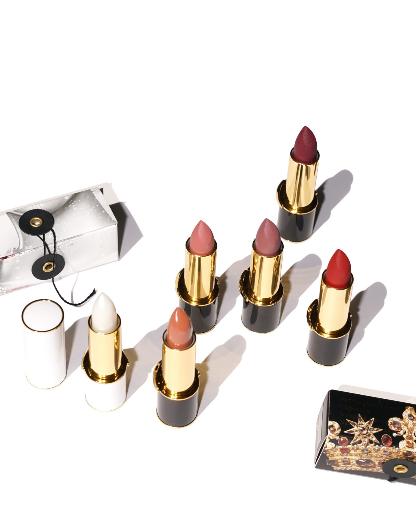 Pat McGrath Lip Fetish Lip Balm, La Beija, Femmebot, Venus in Furs, Vendetta, Full Bodied